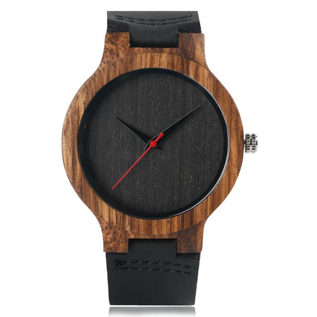 Men's Bamboo Wood Quartz Watch - August Bloom