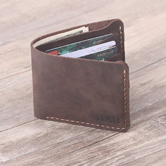 Handmade Genuine Leather Retro Wallet for Men