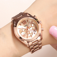 Women's Luxury Watch Rose Gold Gold