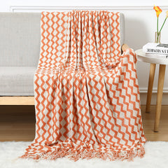 Nordic Style Knitted Sofa Blanket for Home Naps