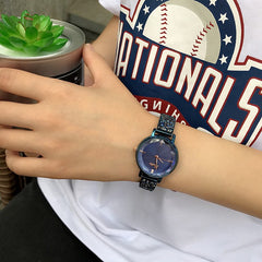 Stylish Women's Crystal Bracelet Quartz Watch - August Bloom