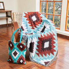 Bohemian Outdoor Blanket for Picnic and Camping Secret Realm 130x160