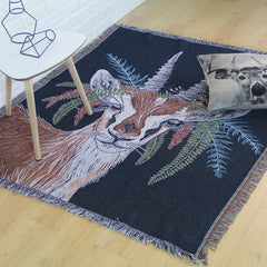 Bohemian Outdoor Blanket for Picnic and Camping Antelope 130x160