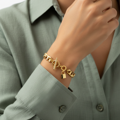 Lock Your Heart Bracelet