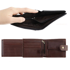 Vintage Leather Wallet for Men