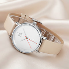 Minimalist Women's Watch | Elegant Fashion Watch | August Bloom Brown