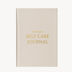 A5 Gratitude Journal for Self-Care and Planning Beige