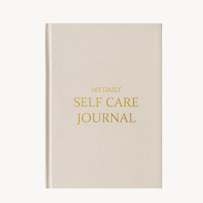 A5 Gratitude Journal for Self-Care and Planning Beige