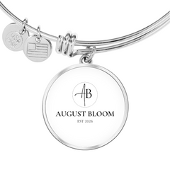 Luxury Circle Bangle - August Bloom