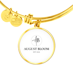 Luxury Circle Bangle - August Bloom