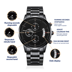 Godliness Has Value for All Things (1 Timothy 4:8) – Men's Watch - August Bloom