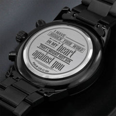 I Have Hidden Your Word (Psalm 119:11) – Men's Watch - August Bloom