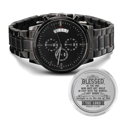 Blessed Is the One (Psalm 1:1-3 NIV) – Men's Watch - August Bloom