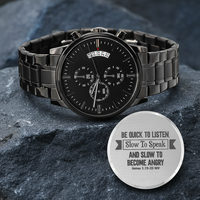 Be Quick to Listen (James 1:19-20) – Men's Watch