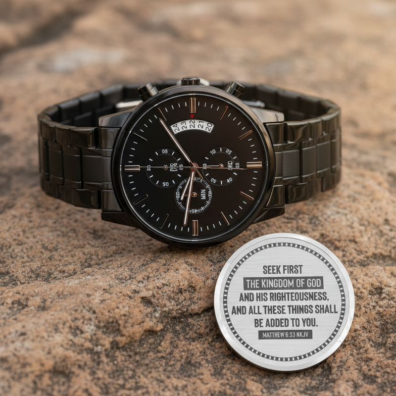 Seek First the Kingdom of God (Matthew 633) – Men's Watch