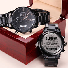 Blessed Is the One (Psalm 1:1-3 NIV) – Men's Watch - August Bloom