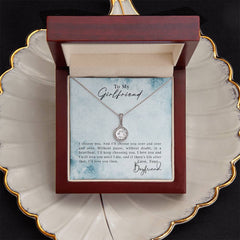 To My Girlfriend - Eternal Hope Necklace - August Bloom