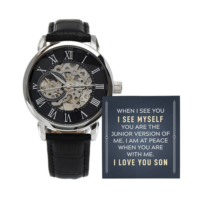 I See Myself In You - Openwork Watch - August Bloom