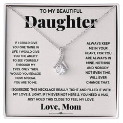 My Daughter My Everything - Alluring Beauty Necklace - August Bloom