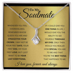 To My Soulmate - Alluring Beauty Necklace - August Bloom