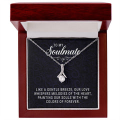 To My Soulmate - Alluring Beauty Necklace - August Bloom