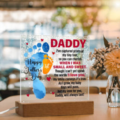 When I Was Small and Sweet - Acrylic Square - August Bloom