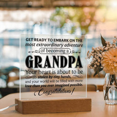 Grandpa – Acrylic Square - August Bloom