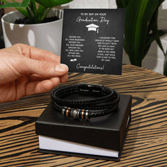 To My Boy Graduation Dreams (Love You) – Bracelet - August Bloom