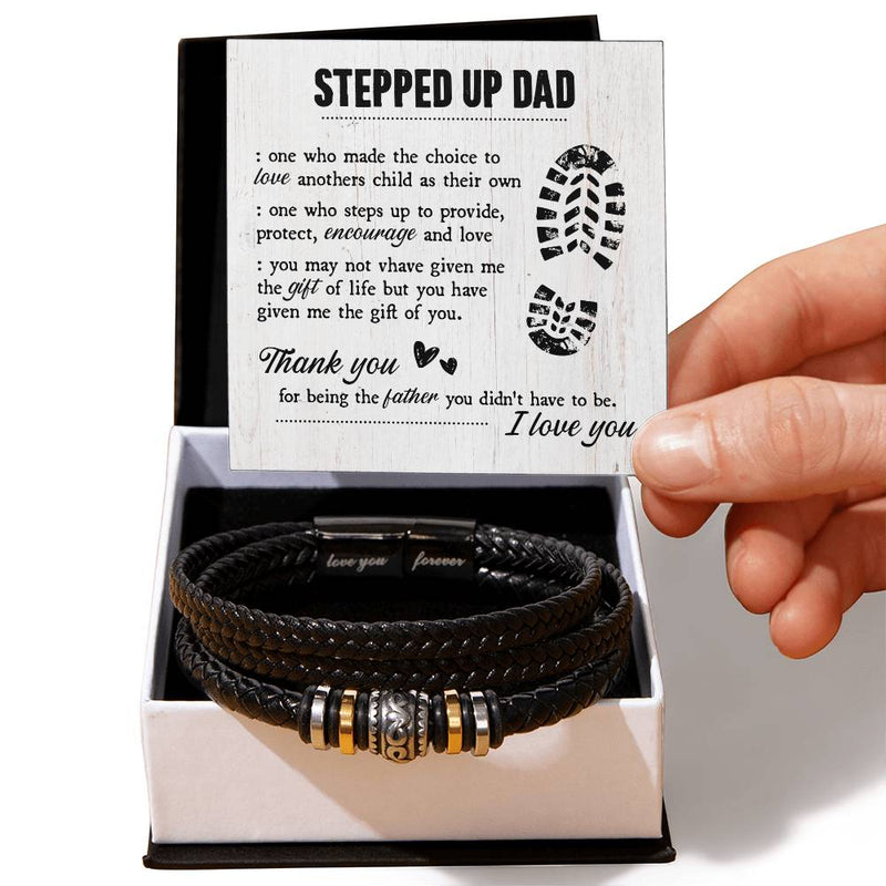 To My Stepdad Gift of Life – Bracelet - August Bloom