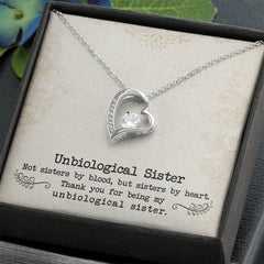 Unbiological Sister - Forever Love Necklace - August Bloom
