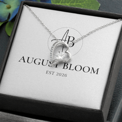 Forever Love Necklace - August Bloom