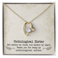 Unbiological Sister - Forever Love Necklace - August Bloom