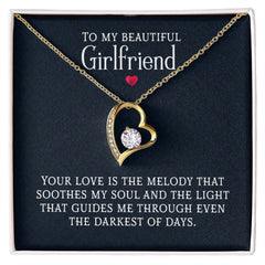 My Beautiful Girlfriend - Forever Love Necklace - August Bloom
