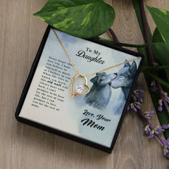Old Wolf - Forever Love Necklace 18k Yellow Gold Finish Standard Box