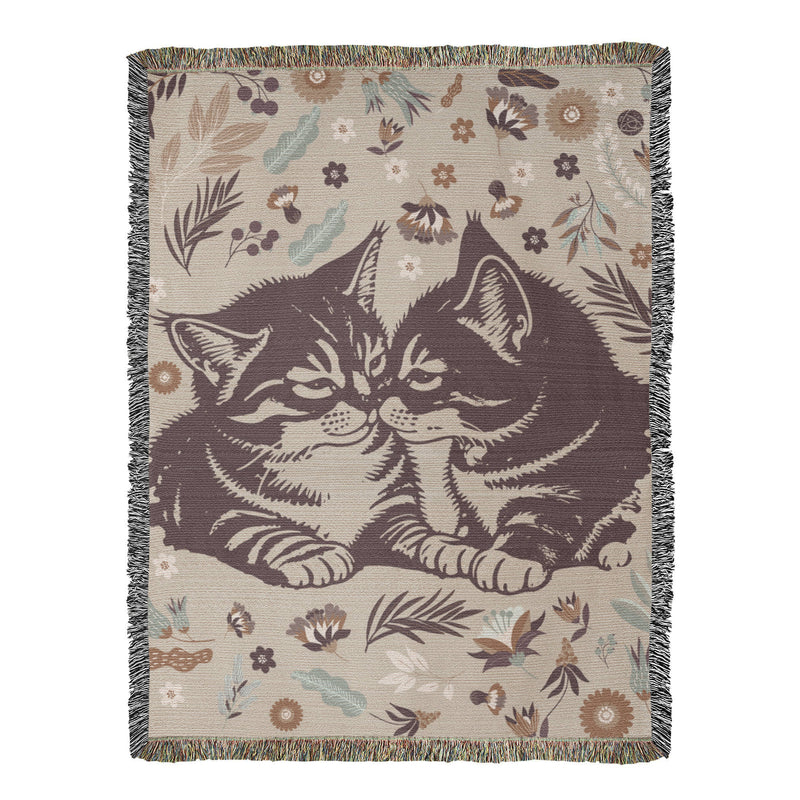 Cat Lovers - Heirloom Blanket - August Bloom