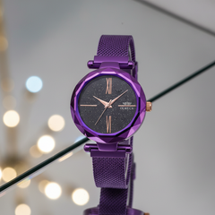 OLMECA Women's Waterproof Quartz Starry Fashion Watch