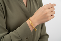 Luxury Circle Bangle - August Bloom