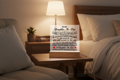 To My Daughter-in-Law Honor – Acrylic Square - August Bloom