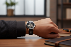 To My Man Life, Love, Best Friend – Luxury Openwork Watch - August Bloom