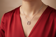 Lucky in Love Necklace - August Bloom