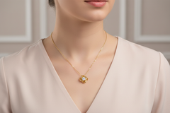 Never Forget - Love Knot Necklace - August Bloom