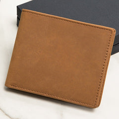 To My Son - Stand Tall – Cowhide Leather Wallet